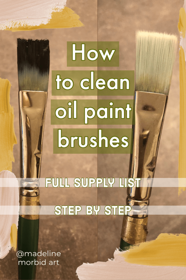 How to Clean up from Oil&nbsp;Painting
